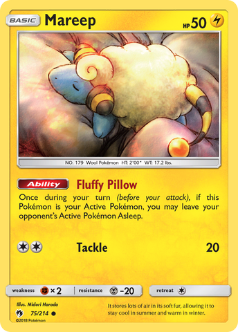 Mareep (75/214) [Sun & Moon: Lost Thunder] - The Mythic Store | 24h Order Processing