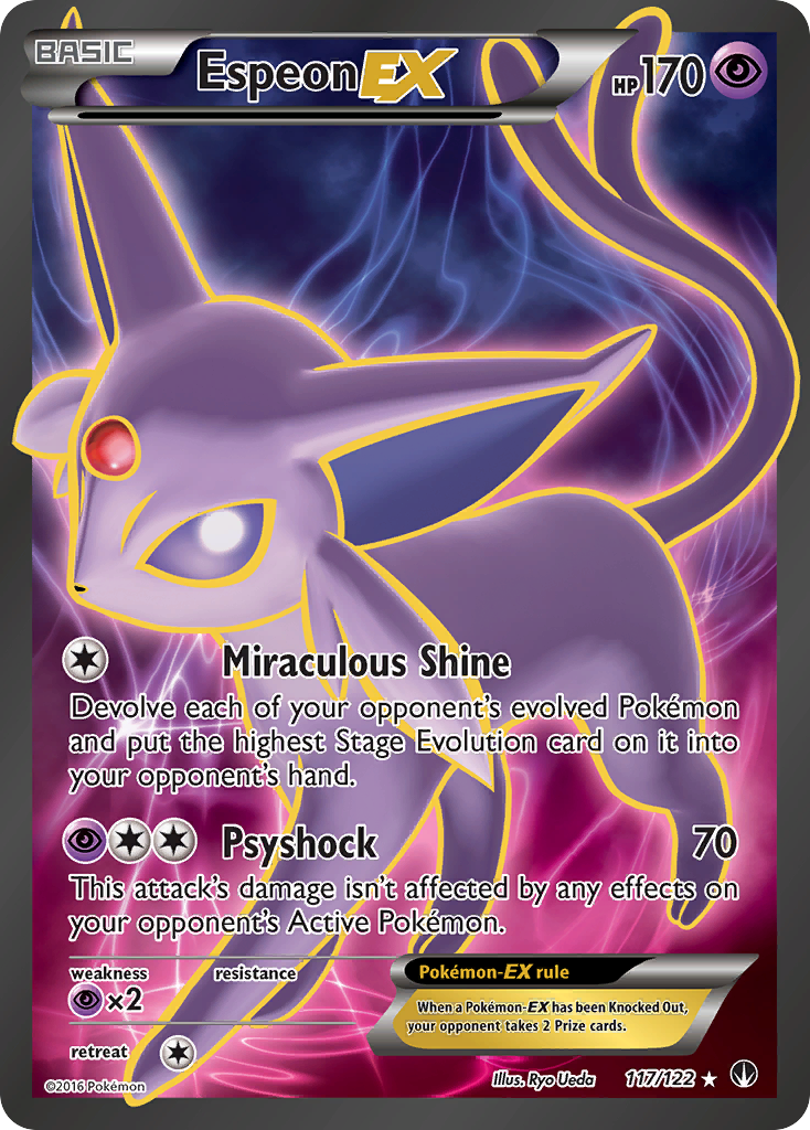 Espeon EX (117/122) [XY: BREAKpoint] - The Mythic Store | 24h Order Processing