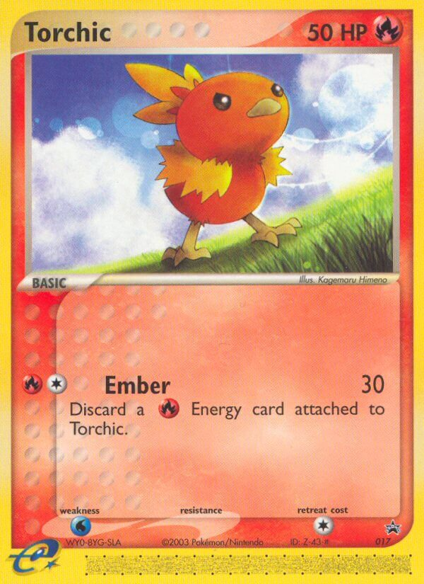 Torchic (017) [Nintendo: Black Star Promos] - The Mythic Store | 24h Order Processing
