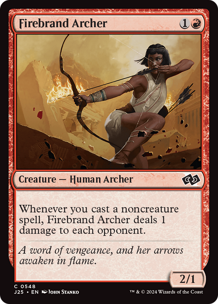 Firebrand Archer [Foundations Jumpstart] - The Mythic Store | 24h Order Processing
