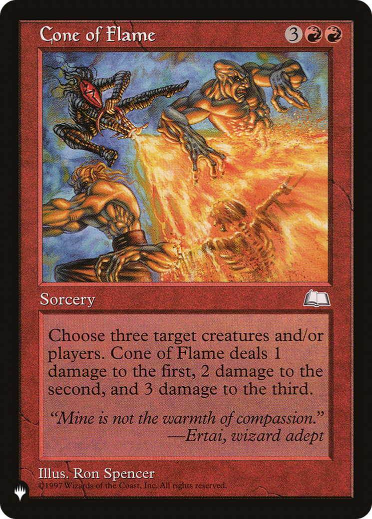Cone of Flame [The List] - The Mythic Store | 24h Order Processing