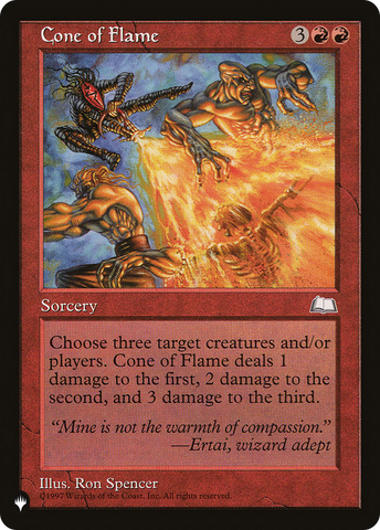 Cone of Flame [The List] - The Mythic Store | 24h Order Processing