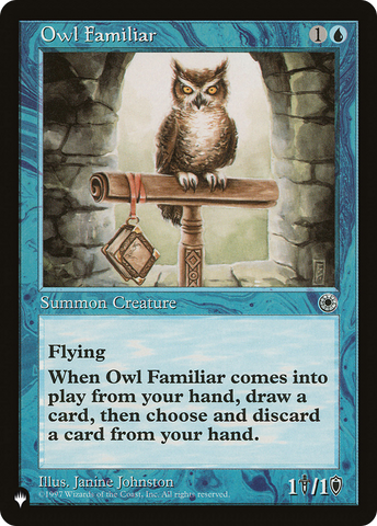Owl Familiar [The List] - The Mythic Store | 24h Order Processing
