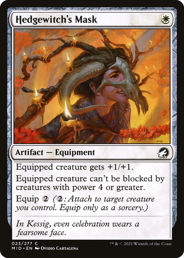 Hedgewitch's Mask [Innistrad: Midnight Hunt] - The Mythic Store | 24h Order Processing