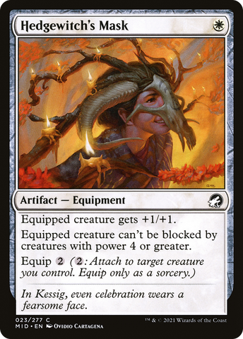 Hedgewitch's Mask [Innistrad: Midnight Hunt] - The Mythic Store | 24h Order Processing