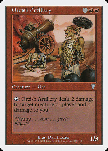 Orcish Artillery [Seventh Edition] - The Mythic Store | 24h Order Processing