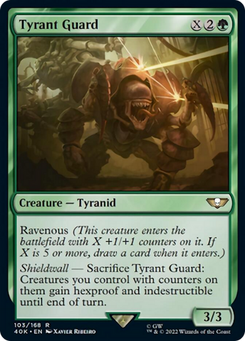 Tyrant Guard (Surge Foil) [Warhammer 40,000] - The Mythic Store | 24h Order Processing