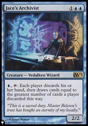 Jace's Archivist [The List] - The Mythic Store | 24h Order Processing