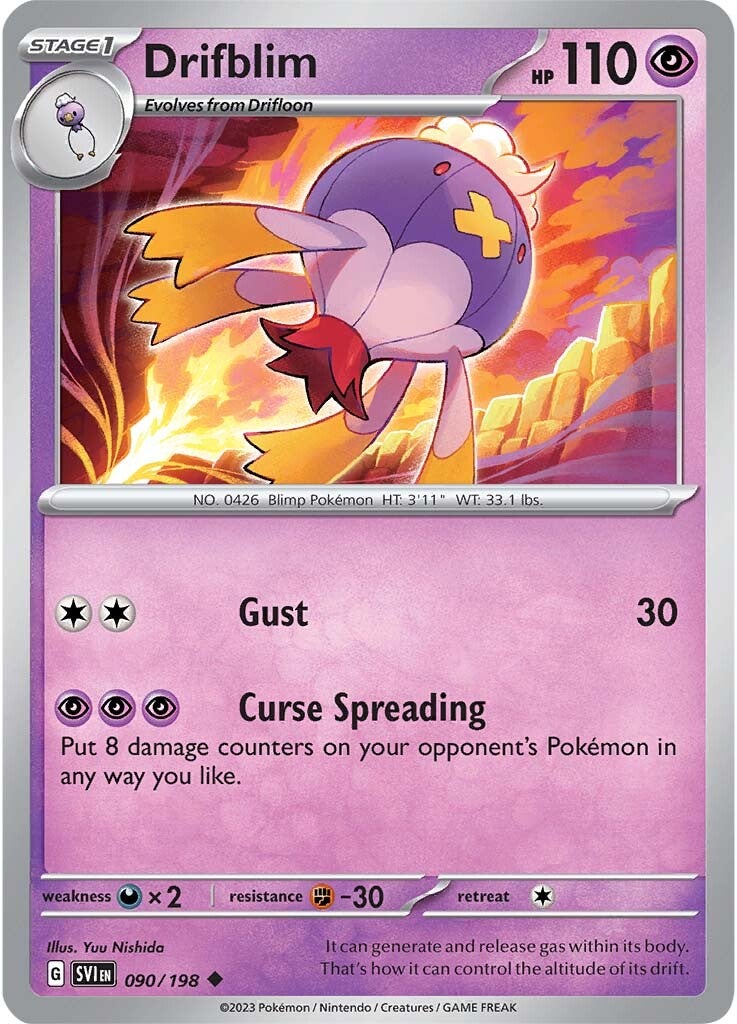 Drifblim (090/198) [Scarlet & Violet: Base Set] - The Mythic Store | 24h Order Processing