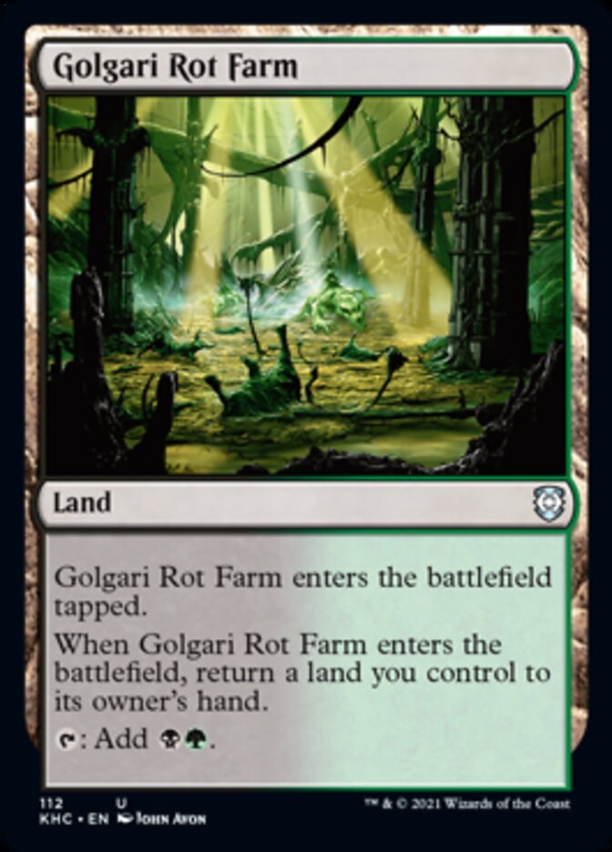 Golgari Rot Farm [Kaldheim Commander] - The Mythic Store | 24h Order Processing