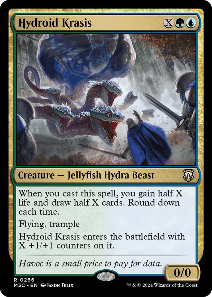 Hydroid Krasis (Ripple Foil) [Modern Horizons 3 Commander] - The Mythic Store | 24h Order Processing