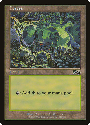 Forest (347) [Urza's Saga] - The Mythic Store | 24h Order Processing