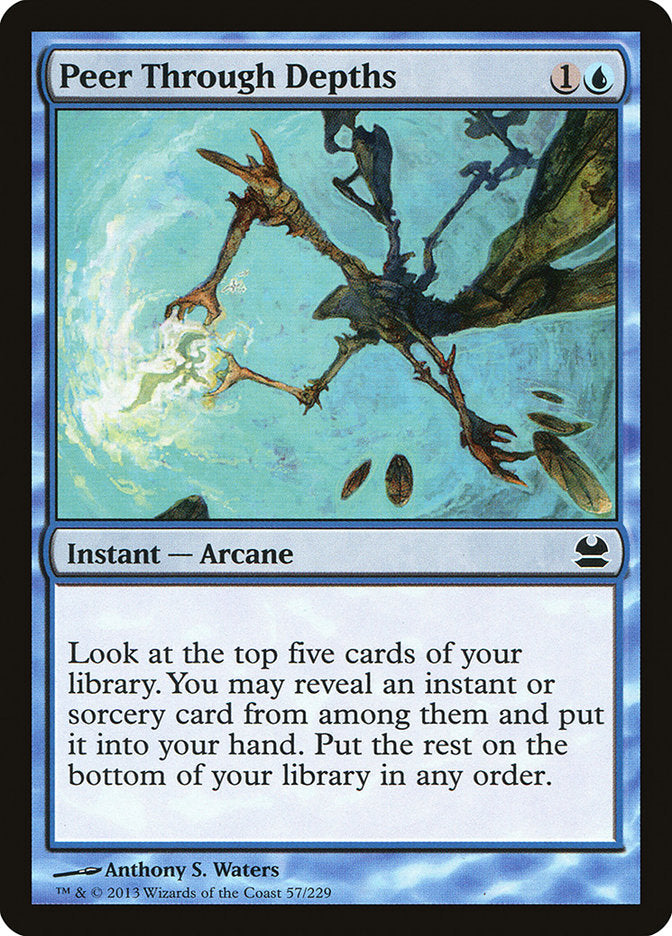 Peer Through Depths [Modern Masters] - The Mythic Store | 24h Order Processing