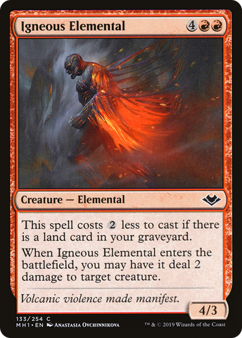 Igneous Elemental [Modern Horizons] - The Mythic Store | 24h Order Processing