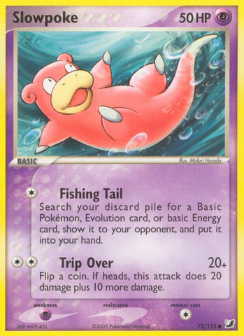 Slowpoke (72/115) [EX: Unseen Forces] - The Mythic Store | 24h Order Processing