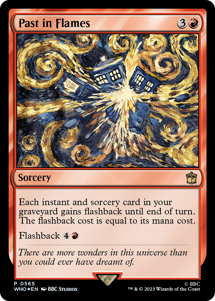 Past in Flames [Doctor Who Promos] - The Mythic Store | 24h Order Processing