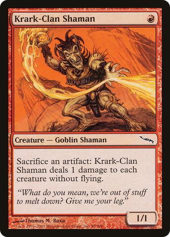 Krark-Clan Shaman [Mirrodin] - The Mythic Store | 24h Order Processing