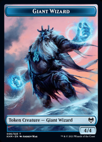 Giant Wizard Token [Kaldheim Tokens] - The Mythic Store | 24h Order Processing