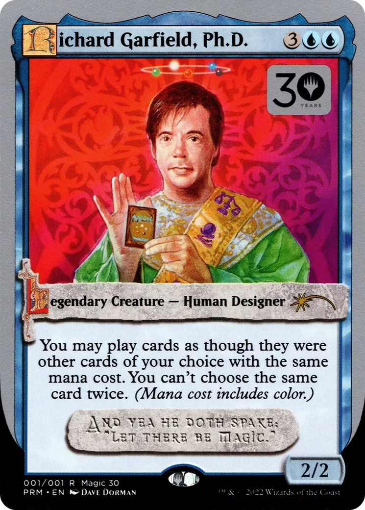 Richard Garfield, Ph.D. [30th Anniversary Promos] - The Mythic Store | 24h Order Processing