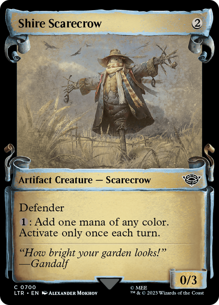 Shire Scarecrow [The Lord of the Rings: Tales of Middle-Earth Showcase Scrolls] - The Mythic Store | 24h Order Processing