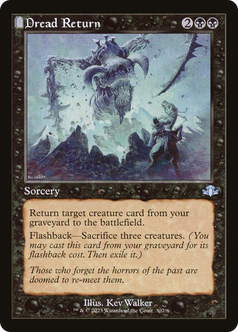 Dread Return (Retro) [Dominaria Remastered] - The Mythic Store | 24h Order Processing