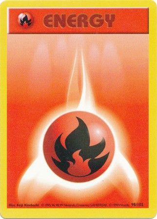Fire Energy (98/102) [Base Set Shadowless Unlimited] - The Mythic Store | 24h Order Processing