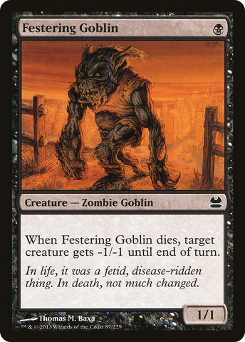 Festering Goblin [Modern Masters] - The Mythic Store | 24h Order Processing