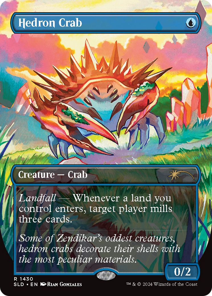 Hedron Crab (Rainbow Foil) [Secret Lair Drop Series] - The Mythic Store | 24h Order Processing