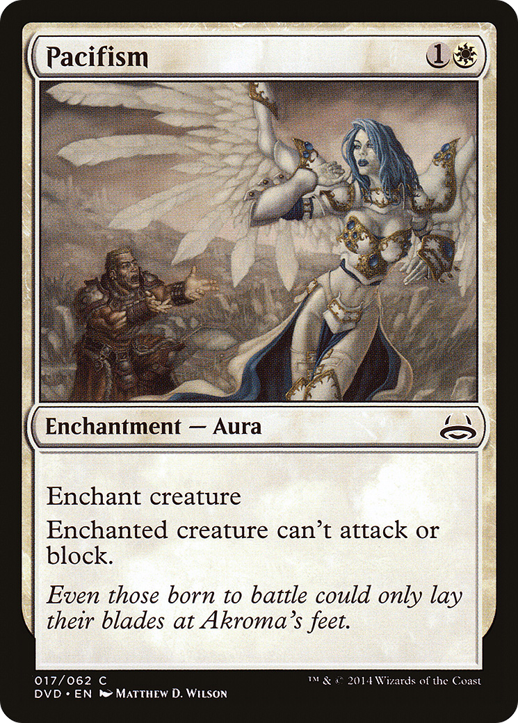 Pacifism (Divine vs. Demonic) [Duel Decks Anthology] - The Mythic Store | 24h Order Processing