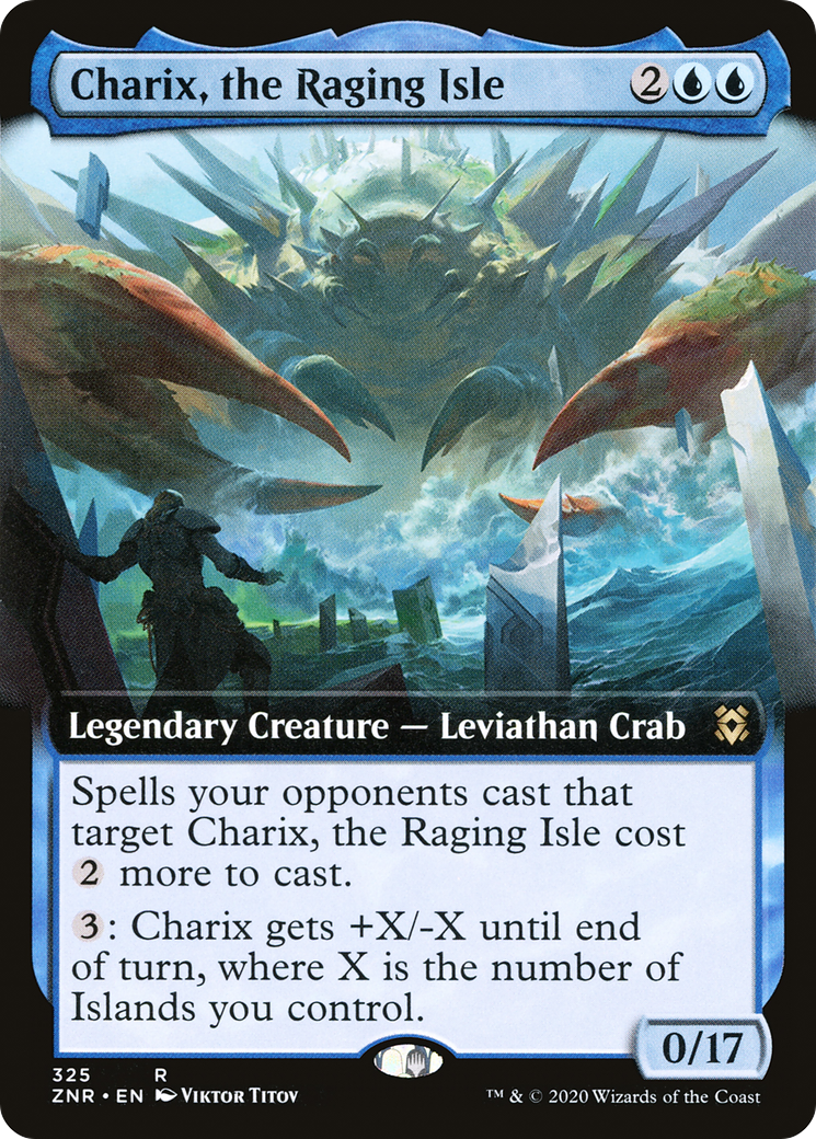Charix, the Raging Isle (Extended Art) [Zendikar Rising] - The Mythic Store | 24h Order Processing
