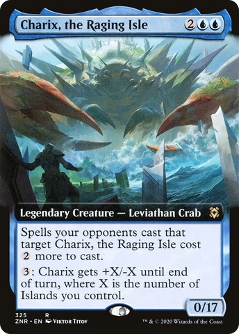 Charix, the Raging Isle (Extended Art) [Zendikar Rising] - The Mythic Store | 24h Order Processing