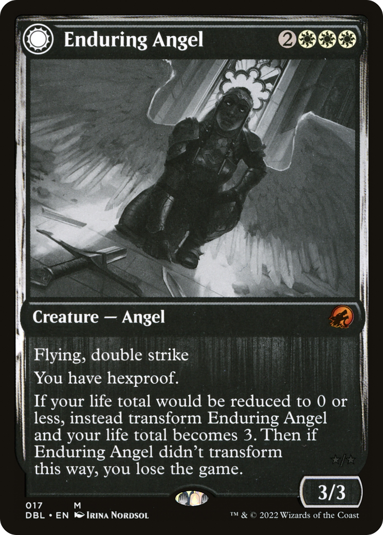 Enduring Angel // Angelic Enforcer [Innistrad: Double Feature] - The Mythic Store | 24h Order Processing