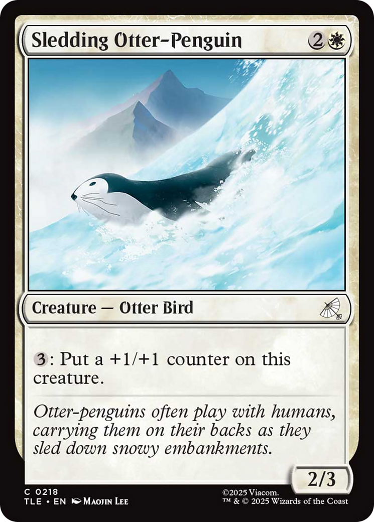 Sledding Otter-Penguin [Avatar: The Last Airbender: Eternal-Legal] - The Mythic Store | 24h Order Processing