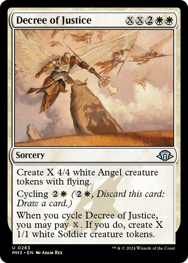 Decree of Justice [Modern Horizons 3] - The Mythic Store | 24h Order Processing