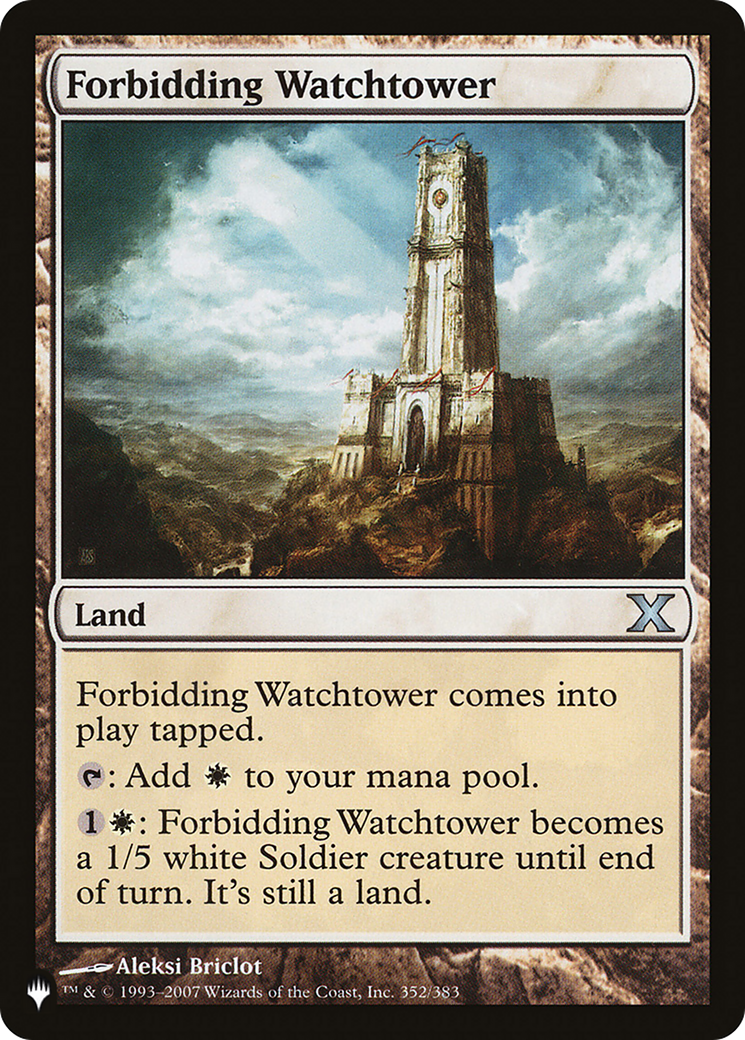 Forbidding Watchtower [The List] - The Mythic Store | 24h Order Processing