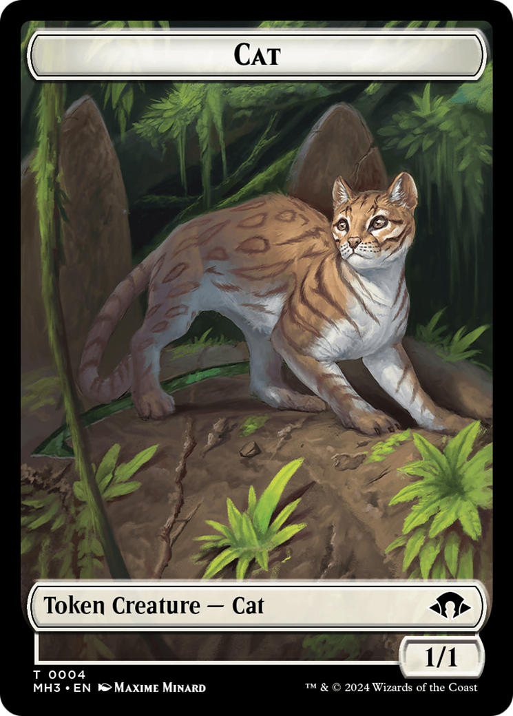 Cat // Energy Reserve Double-Sided Token [Modern Horizons 3 Tokens] - The Mythic Store | 24h Order Processing