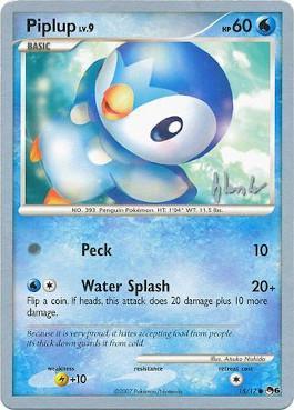 Piplup LV.9 (15/17) (Empotech - Dylan Lefavour) [World Championships 2008] - The Mythic Store | 24h Order Processing