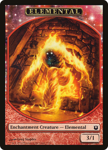 Elemental Token [Born of the Gods Tokens] - The Mythic Store | 24h Order Processing