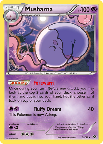 Musharna (59/99) [Black & White: Next Destinies] - The Mythic Store | 24h Order Processing