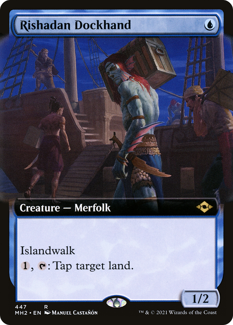 Rishadan Dockhand (Extended Art) [Modern Horizons 2] - The Mythic Store | 24h Order Processing