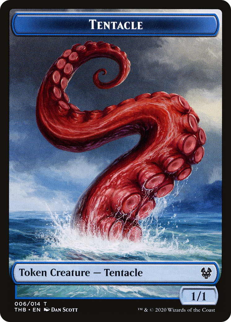 Slug // Tentacle Double-Sided Token [The List] - The Mythic Store | 24h Order Processing