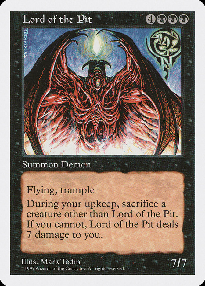 Lord of the Pit [Fifth Edition] - The Mythic Store | 24h Order Processing