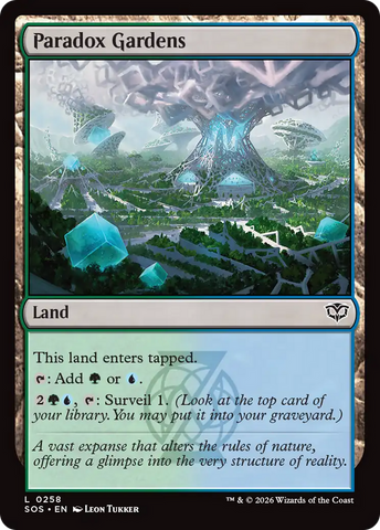 Paradox Gardens [Secrets of Strixhaven] - The Mythic Store | 24h Order Processing