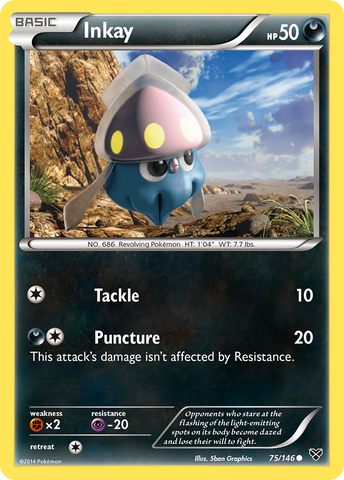 Inkay (75/146) [XY: Base Set] - The Mythic Store | 24h Order Processing