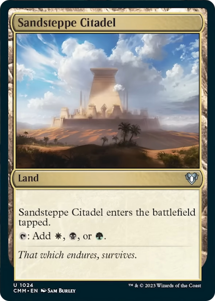 Sandsteppe Citadel [Commander Masters] - The Mythic Store | 24h Order Processing