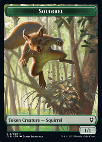 Squirrel Token [Commander Legends: Battle for Baldur's Gate Tokens] - The Mythic Store | 24h Order Processing