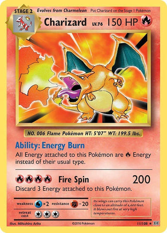 Charizard (11/108) [XY: Evolutions] - The Mythic Store | 24h Order Processing