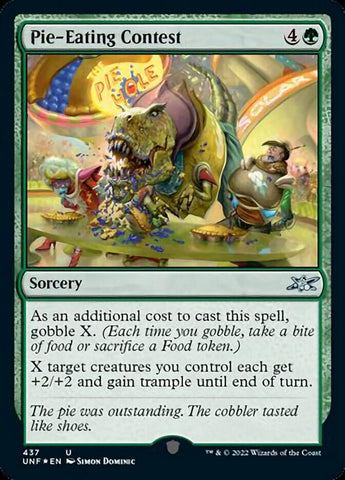 Pie-Eating Contest (Galaxy Foil) [Unfinity] - The Mythic Store | 24h Order Processing