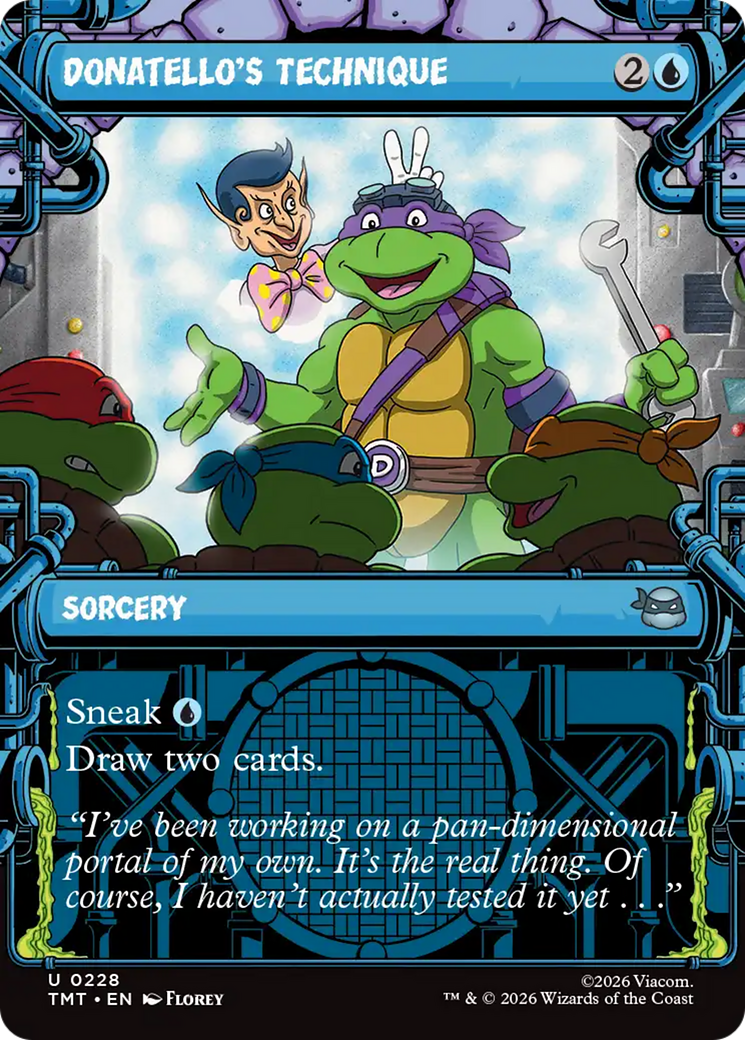 Donatello's Technique (Showcase) [Teenage Mutant Ninja Turtles] - The Mythic Store | 24h Order Processing