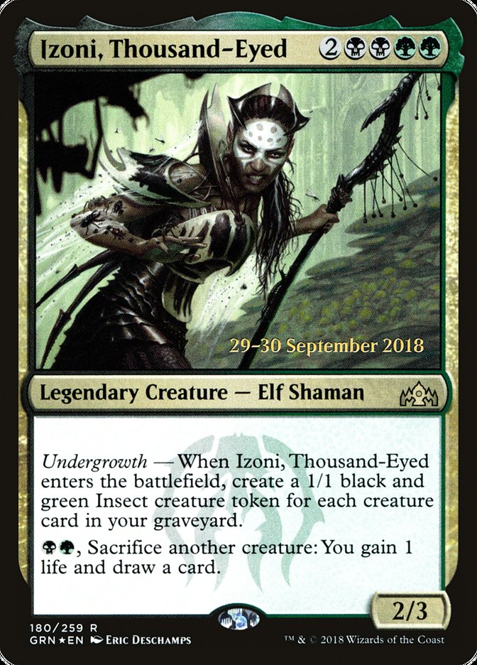 Izoni, Thousand-Eyed [Guilds of Ravnica Prerelease Promos] - The Mythic Store | 24h Order Processing
